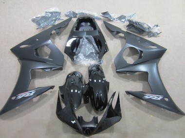 03-05 Schwarz Yamaha YZF R6 Motorrad Verkleidung Komplett Sets