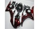 03-05 Schwarz rote Flamme Yamaha YZF R6 Motorrad Verkleidung 03-05 Schwarz rote Flamme Yamaha YZF R6 Motorrad Verkleidung