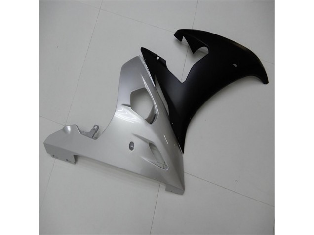 03-05 Silber Schwarz Yamaha YZF R6 Motorrad Verkleidung