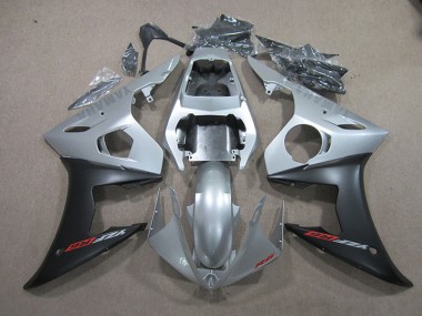 03-05 Silber Schwarz Yamaha YZF R6 Motorrad Verkleidungen