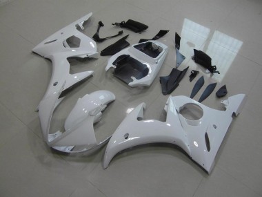 03-05 Weiß Kein Aufkleber Yamaha YZF R6 Motorrad Verkleidung