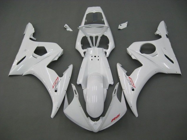 03-05 Weiß Yamaha YZF R6 Motorrad Verkleidung