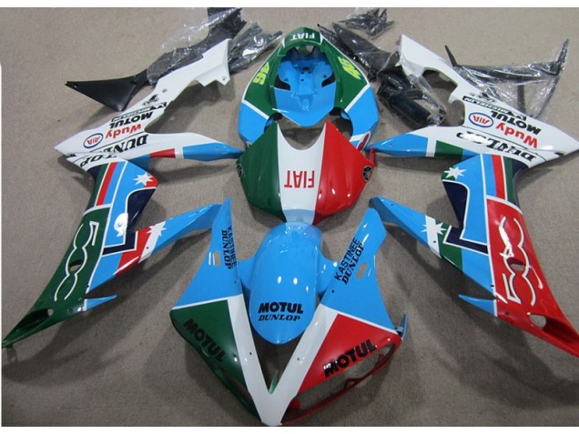 04-05 Blau Rot Grün Motul Honda CBR1000RR Motorrad Verkleidung 04-05 Blau Rot Grün Motul Honda CBR1000RR Motorrad Verkleidung
