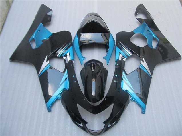 04-05 Blau Schwarz Suzuki GSXR 600/750 Motorrad Vollverkleidung 04-05 Blau Schwarz Suzuki GSXR 600/750 Motorrad Vollverkleidung