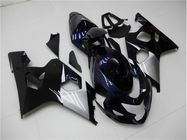 04-05 Blau Silber Suzuki GSXR 600/750 Motorrad Verkleidung