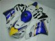 04-05 Blau Weiß Honda CBR1000RR Motorrad Verkleidungen 04-05 Blau Weiß Honda CBR1000RR Motorrad Verkleidungen