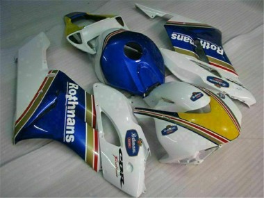 04-05 Blau Weiß Honda CBR1000RR Motorrad Vollverkleidung