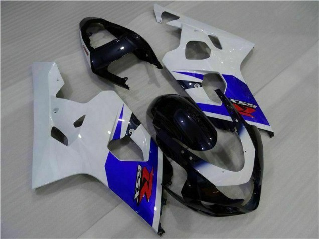 04-05 Blau Weiß Suzuki GSXR 600/750 Motorrad Vollverkleidung