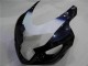 04-05 Blau Weiß Suzuki GSXR 600/750 Motorrad Vollverkleidung