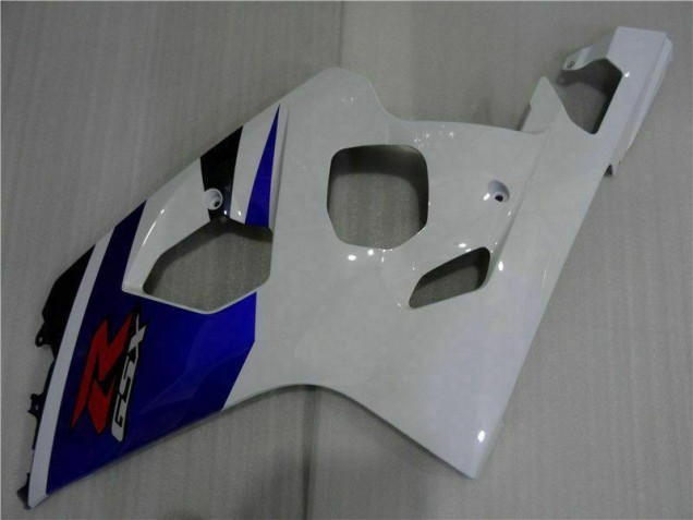 04-05 Blau Weiß Suzuki GSXR 600/750 Motorrad Vollverkleidung