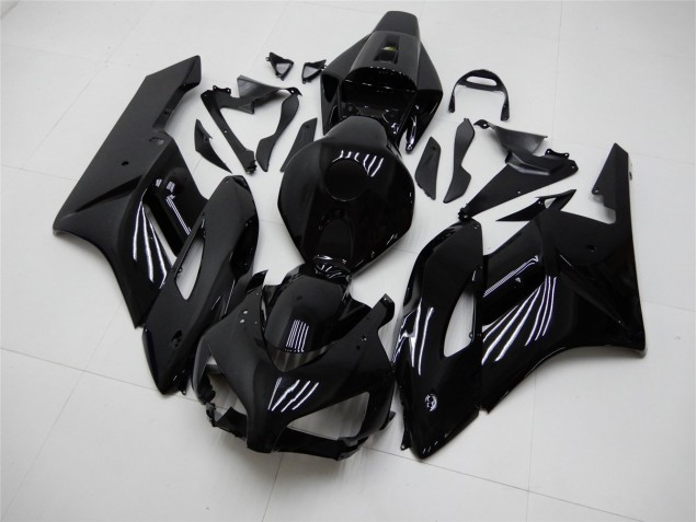 04-05 Glänzend Schwarz Honda CBR1000RR Motorrad Vollverkleidung 04-05 Glänzend Schwarz Honda CBR1000RR Motorrad Vollverkleidung