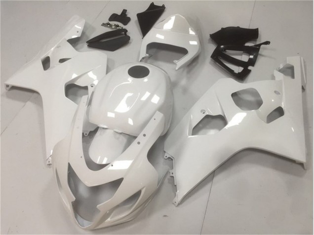 04-05 Glänzend Weiß Suzuki GSXR 600/750 Motorrad Verkleidung