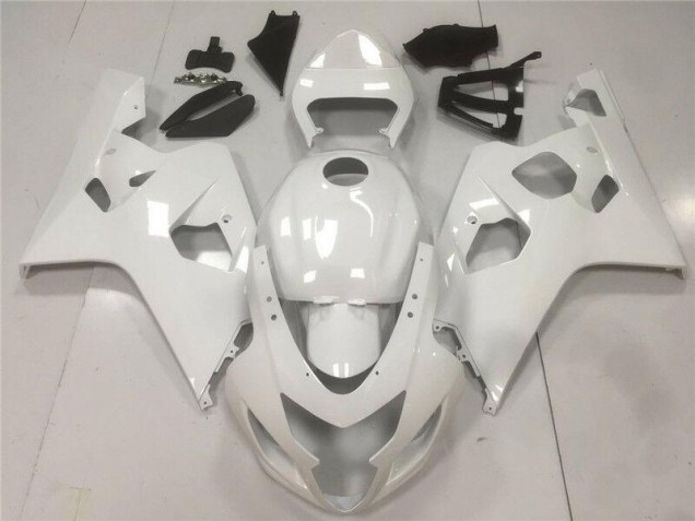 04-05 Glänzend Weiß Suzuki GSXR 600/750 Motorrad Verkleidung