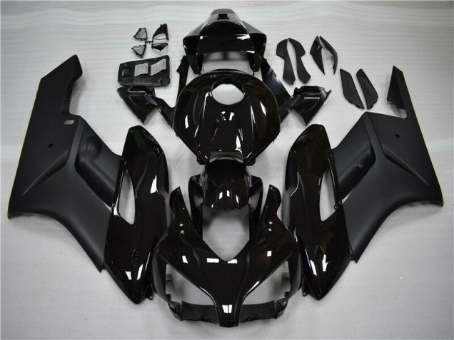 04-05 Matt schwarz glänzend Honda CBR1000RR Motorrad Verkleidung