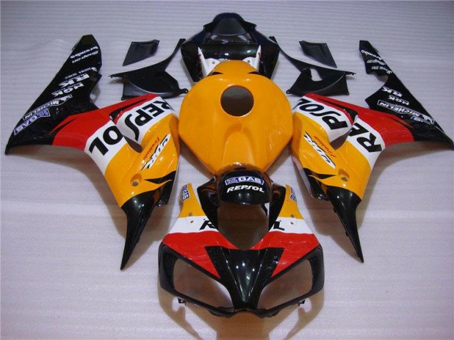 04-05 Orange Schwarz Repsol Honda CBR1000RR Motorrad Verkleidung
