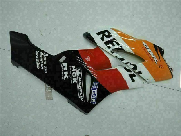 04-05 Orange Schwarz Repsol Honda CBR1000RR Motorrad Verkleidungen