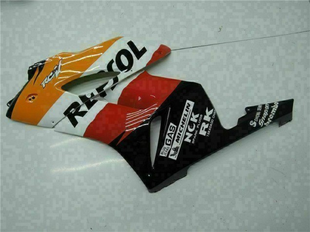 04-05 Orange Schwarz Repsol Honda CBR1000RR Motorrad Vollverkleidung
