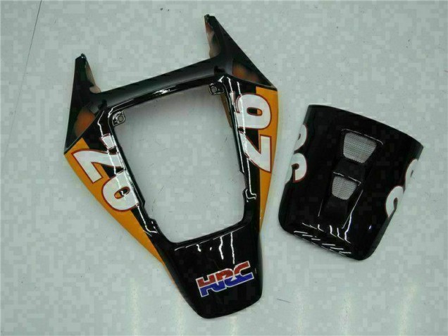 04-05 Orange Schwarz Repsol Honda CBR1000RR Motorrad Vollverkleidung