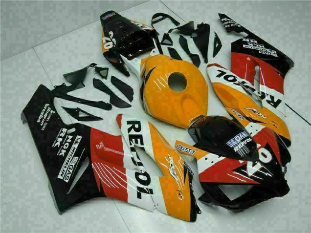 04-05 Orange Schwarz Repsol Honda CBR1000RR Motorrad Vollverkleidung