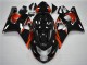 04-05 Orange Schwarz Suzuki GSXR 600/750 Motorrad Verkleidung 04-05 Orange Schwarz Suzuki GSXR 600/750 Motorrad Verkleidung