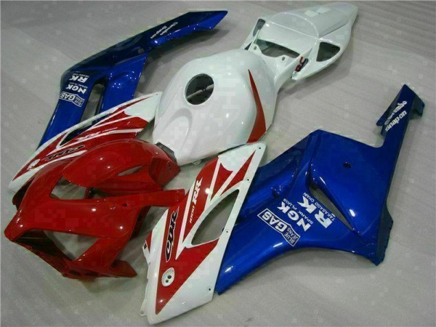 04-05 Rot Blau Honda CBR1000RR Motorrad Verkleidung 04-05 Rot Blau Honda CBR1000RR Motorrad Verkleidung