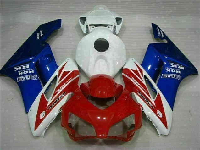 04-05 Rot Blau Honda CBR1000RR Motorrad Verkleidung 04-05 Rot Blau Honda CBR1000RR Motorrad Verkleidung