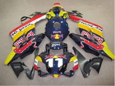 04-05 Rot Bull 11 Repsol Honda CBR1000RR Motorrad Verkleidung