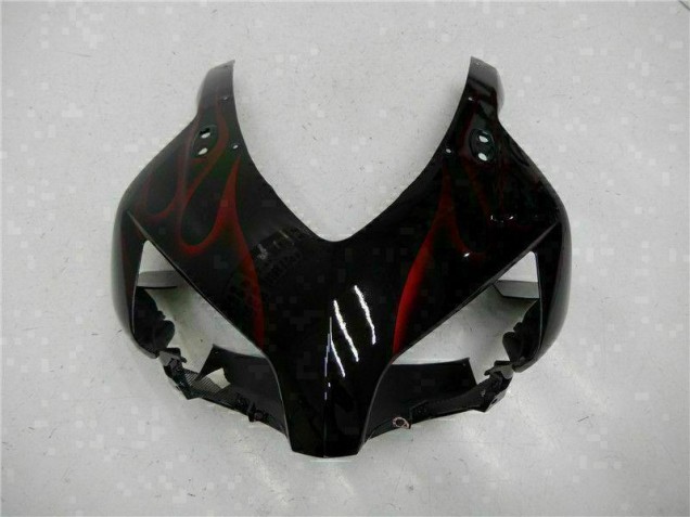 04-05 Rot Flamme Schwarz Honda CBR1000RR Motorrad Verkleidung 04-05 Rot Flamme Schwarz Honda CBR1000RR Motorrad Verkleidung