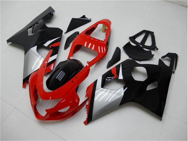 04-05 Rot Schwarz Suzuki GSXR 600/750 Motorrad Verkleidung 04-05 Rot Schwarz Suzuki GSXR 600/750 Motorrad Verkleidung