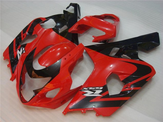 04-05 Rot Schwarz Suzuki GSXR 600/750 Motorrad Verkleidungen