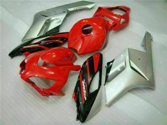 04-05 Rot Silber Honda CBR1000RR Motorrad Verkleidung 04-05 Rot Silber Honda CBR1000RR Motorrad Verkleidung