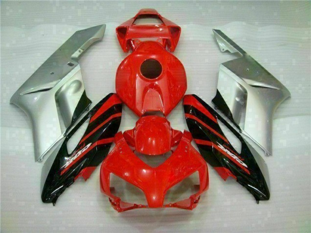 04-05 Rot Silber Honda CBR1000RR Motorrad Verkleidung 04-05 Rot Silber Honda CBR1000RR Motorrad Verkleidung