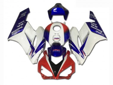 04-05 Rot Weiß Blau Honda CBR1000RR Motorrad Verkleidung