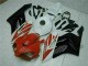 04-05 Rot Weiß Honda CBR1000RR Motorrad Verkleidung 04-05 Rot Weiß Honda CBR1000RR Motorrad Verkleidung