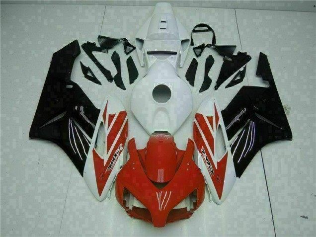 04-05 Rot Weiß Honda CBR1000RR Motorrad Verkleidung 04-05 Rot Weiß Honda CBR1000RR Motorrad Verkleidung