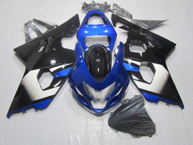 04-05 Schwarz Blau Suzuki GSXR 600 Motorrad Verkleidung 04-05 Schwarz Blau Suzuki GSXR 600 Motorrad Verkleidung
