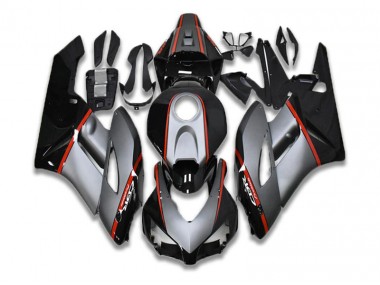04-05 Schwarz Grau Rot Honda CBR1000RR Motorrad Verkleidung