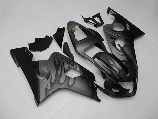 04-05 Schwarz Grau Suzuki GSXR 600/750 Motorrad Verkleidung 04-05 Schwarz Grau Suzuki GSXR 600/750 Motorrad Verkleidung