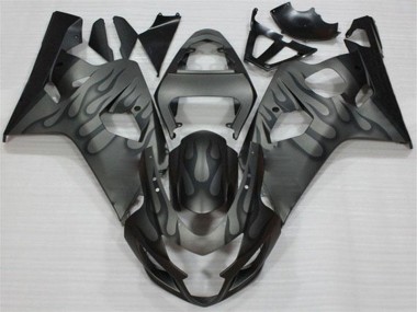 04-05 Schwarz Grau Suzuki GSXR 600/750 Motorrad Verkleidung