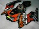 04-05 Schwarz Orange Honda CBR1000RR Motorrad Verkleidung