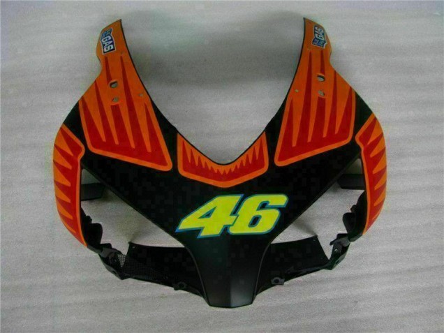 04-05 Schwarz Orange Honda CBR1000RR Motorrad Verkleidung