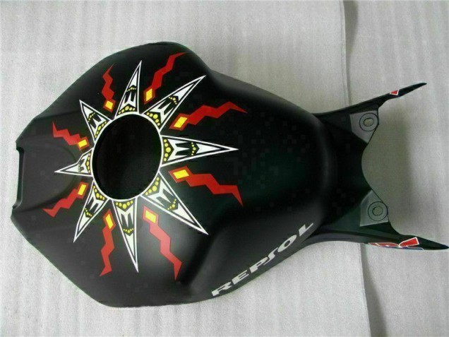 04-05 Schwarz Orange Honda CBR1000RR Motorrad Verkleidung