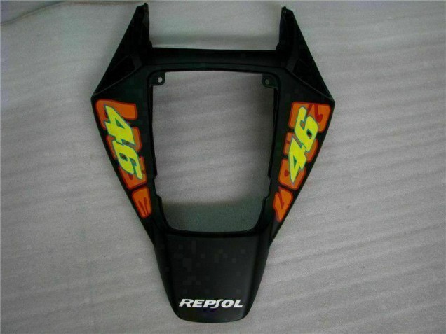 04-05 Schwarz Orange Honda CBR1000RR Motorrad Verkleidung