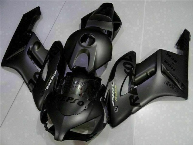 04-05 Schwarz Repsol Honda CBR1000RR Motorrad Verkleidungen