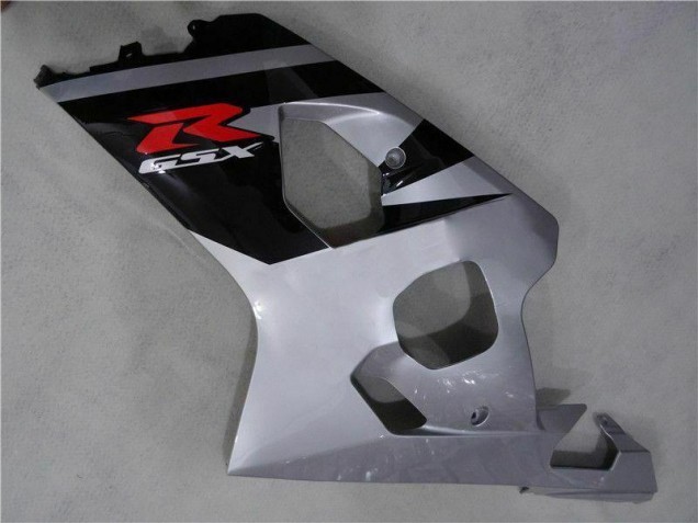 04-05 Schwarz Silber Suzuki GSXR 600/750 Motorrad Verkleidung