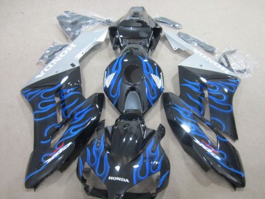 04-05 Schwarze Blau Flamme Honda CBR1000RR Motorrad Verkleidung