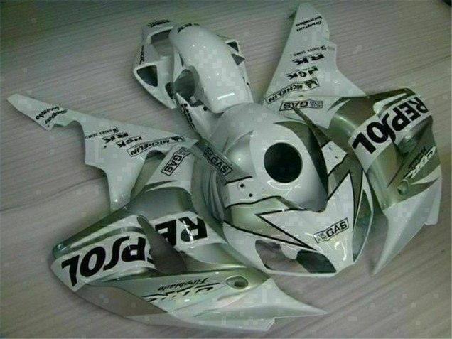 04-05 Silber Repsol Honda CBR1000RR Motorrad Verkleidungen