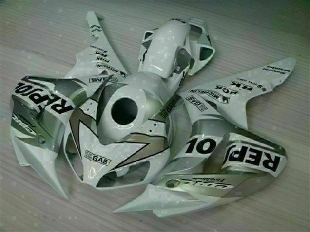 04-05 Silber Repsol Honda CBR1000RR Motorrad Verkleidungen