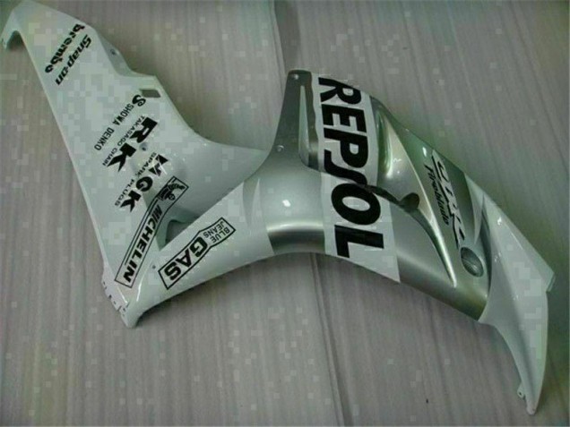 04-05 Silber Repsol Honda CBR1000RR Motorrad Verkleidungen