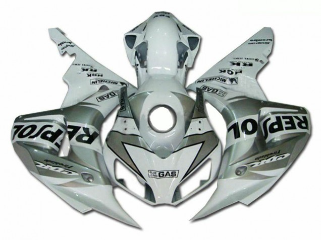 04-05 Silber Repsol Honda CBR1000RR Motorrad Verkleidungen